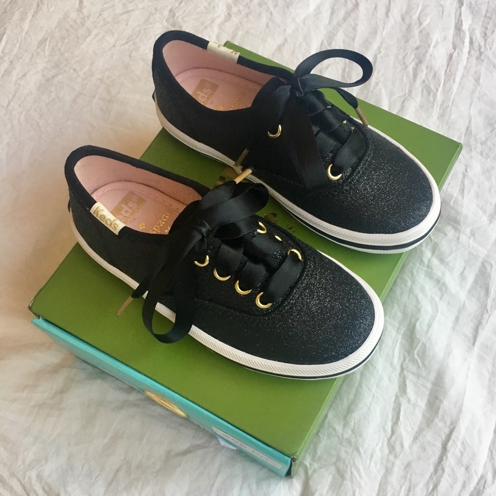 Keds X Kate Spade Toddler Champion Glitter Sneaker - Picture 2 of 7